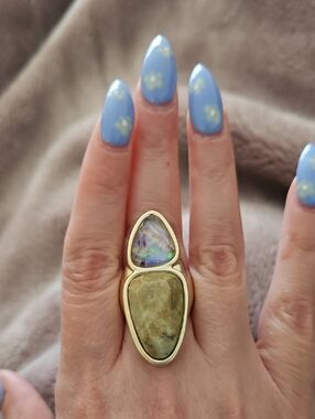 Kendra Scott Margot Gemstone Cocktail Ring Size 6
